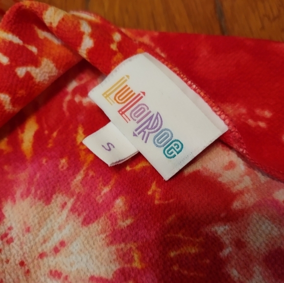 Lularoe  Swim Fringed Coverup Ladies Small Colorful Oversized Cruise Resortwear - Picture 3 of 3
